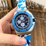 Copy Audemars Piguet Royal Oak Offshore Blue Camouflage Watches